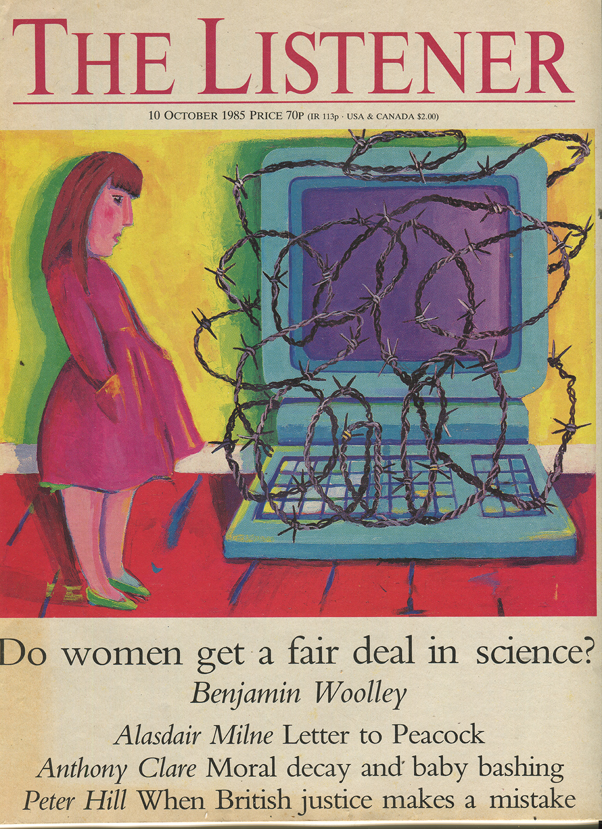 Illiterate Adults an illustration for the Times H ED Newspaper